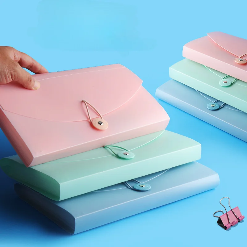 Expandable Accordion File Folder 13 Pockets - 13개의 포켓이 있는 확장형 파일 정리함,