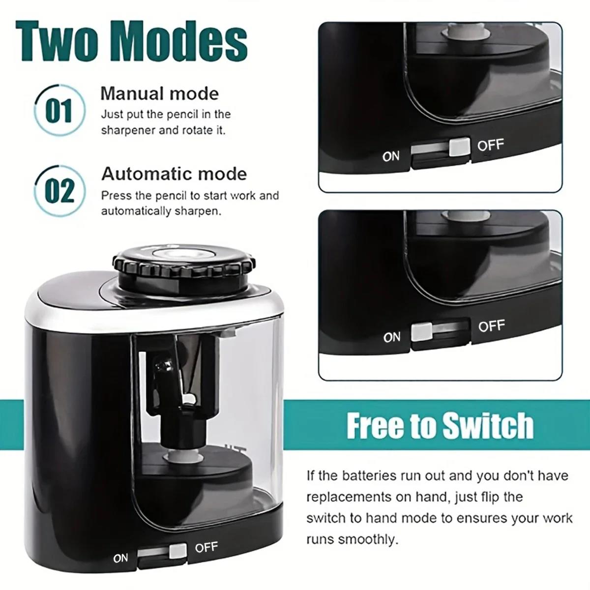 자동 전기 연필깎이 연필깎이 6-8mm 연필깎이 가정  - Electric Pencil Sharpener Usb 리뷰 및 가격