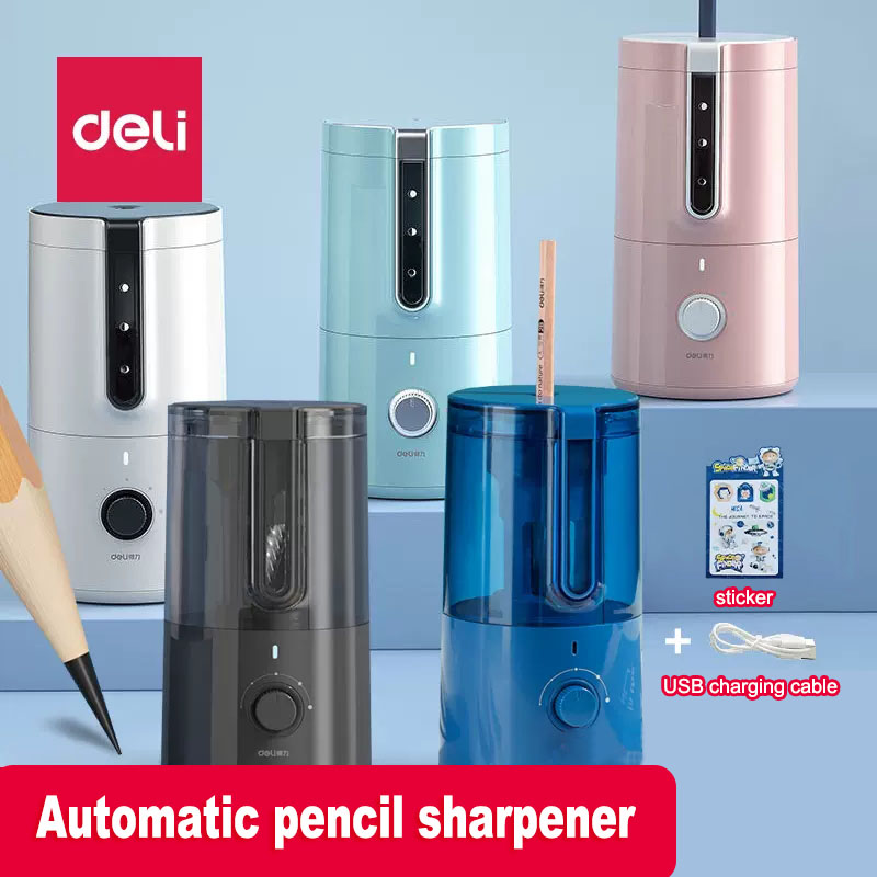 Deli-자동 전기 연필 깎이 어린이 색연필 기계, 사 - Electric Pencil Sharpener Usb 리뷰 및 가격