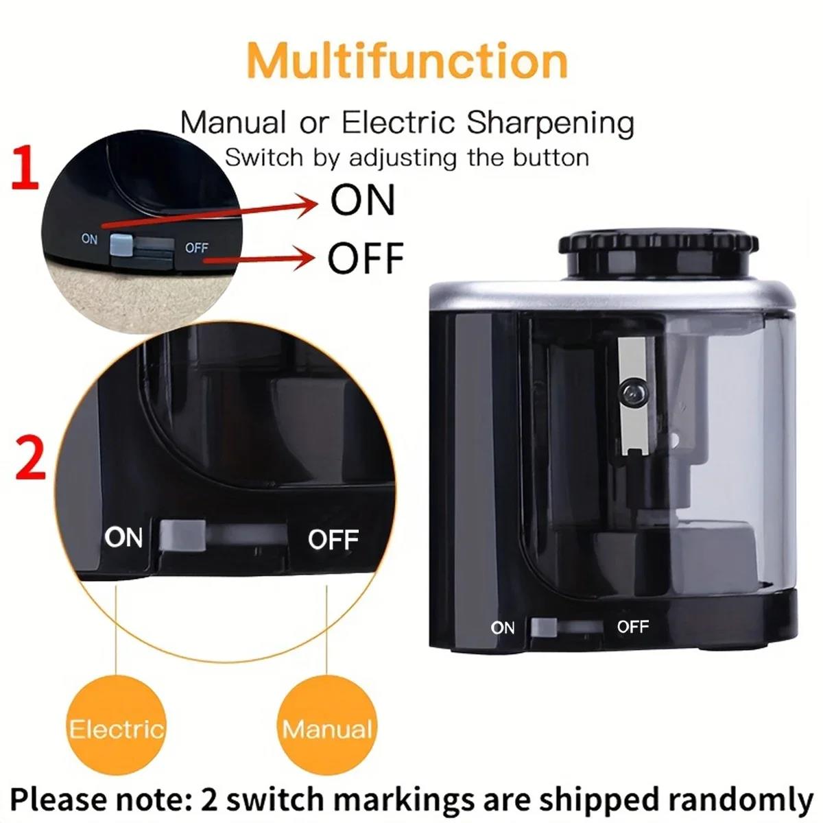 자동 연필깎이 데스크탑 전동 연필깎이 6mm-8mm 휴 - Electric Pencil Sharpener Usb 리뷰 및 가격