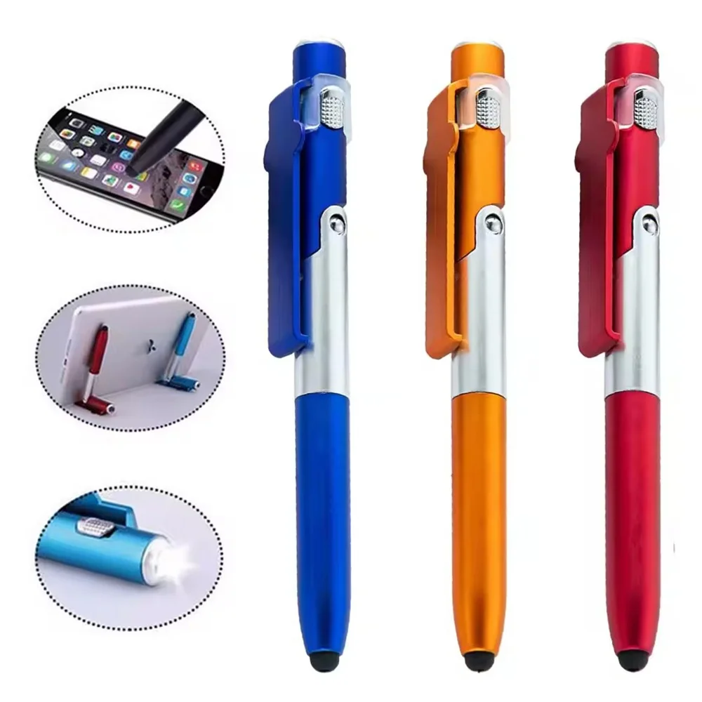 4-in-1 다기능 접이식 휴대폰 홀더 볼펜 내장형 야 - Writing Tools 리뷰 및 가격