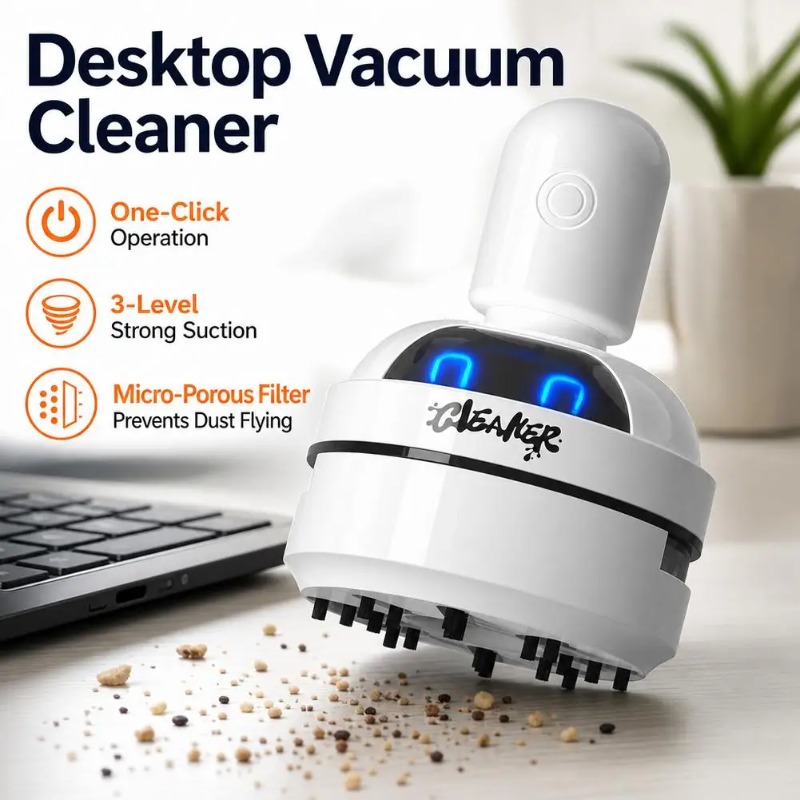 데스크탑 청소기 진공 청소기 만화 미니 휴대용 지우개  - Mini Desktop Vacuum Cleaner For Eraser Dust 리뷰 및 가격