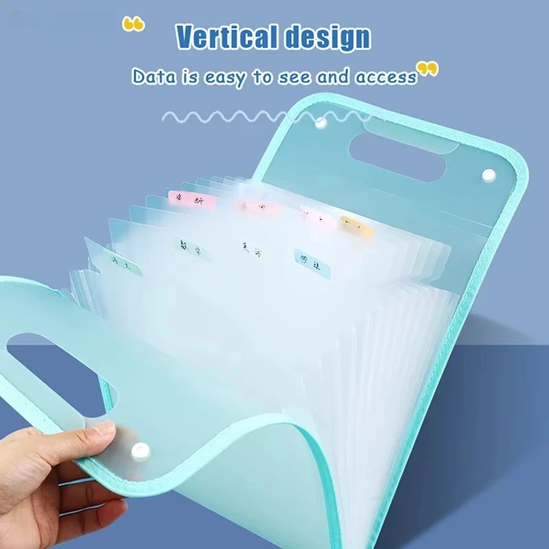 13포켓 A4 아코디언 파일 정리함, 휴대용 마카롱 컬 - Expandable Accordion File Folder 13 Pockets 리뷰 및 가격