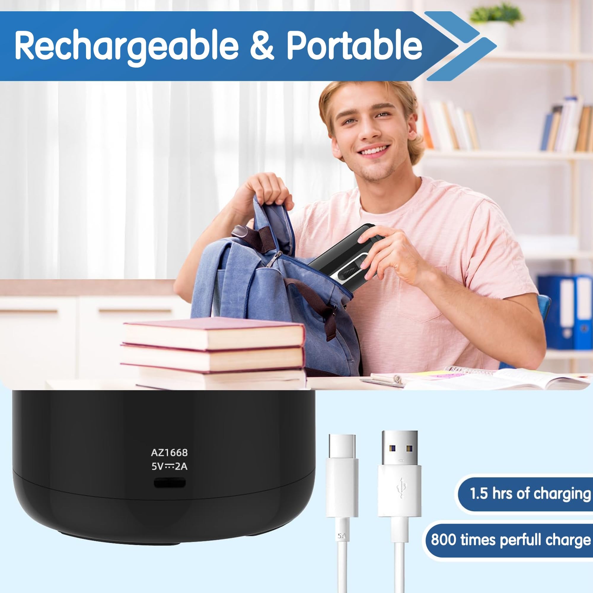 델리 전기 연필깎이 자동 USB 배터리 작동 3가지 모 - Electric Pencil Sharpener Usb 리뷰 및 가격